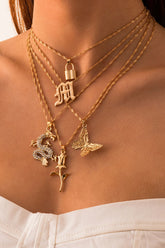 Fashion Daily Solid Split Joint Necklaces